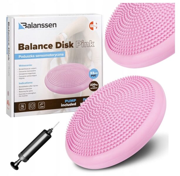 Massage balance cushion - LIGHT PINK