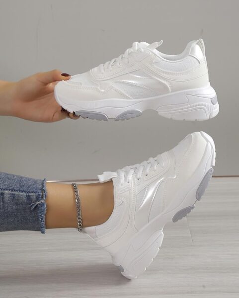 White casual shoes