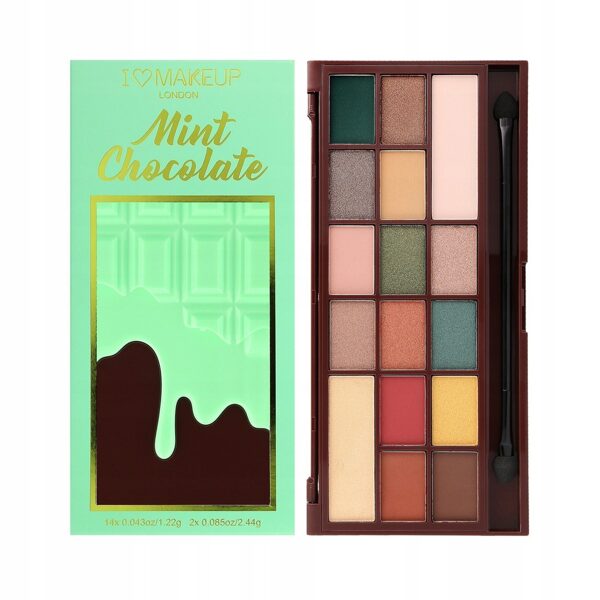 I Heart Revolution CHOCOLATE MINT eyeshadow palette