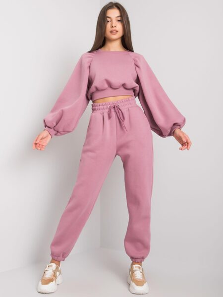 Pink Constanca RUE PARIS Women's Two Piece Set