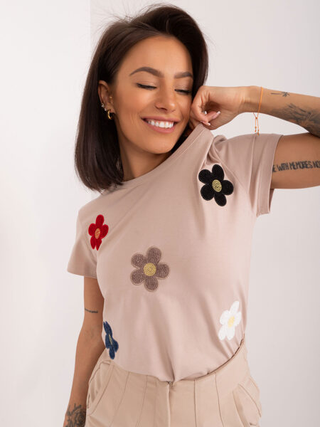 T-shirt with flowers