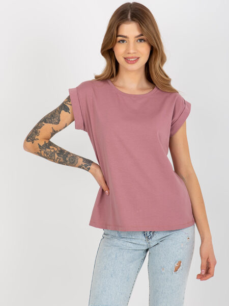 DARK pink basic T-shirt Revolution