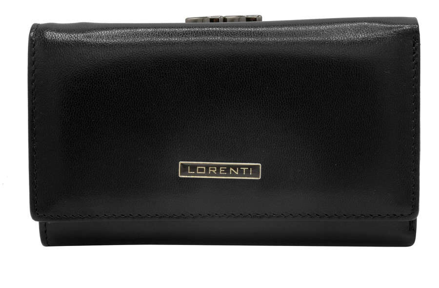 Women's Black Leather Wallet